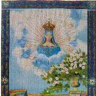 Il Drappellone del Palio del 2 luglio 1921, dipinto da Maria De Maria