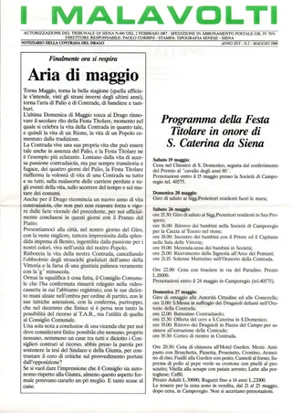 XVI/2 - Aria di maggio