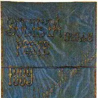 Il Drappellone del Palio Straordinario del 18 agosto 1889