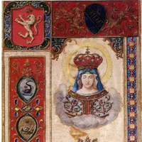 Il Drappellone del Palio del 2 luglio 1894